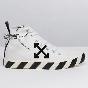 Off-White Mid Vulcanized Sneakers